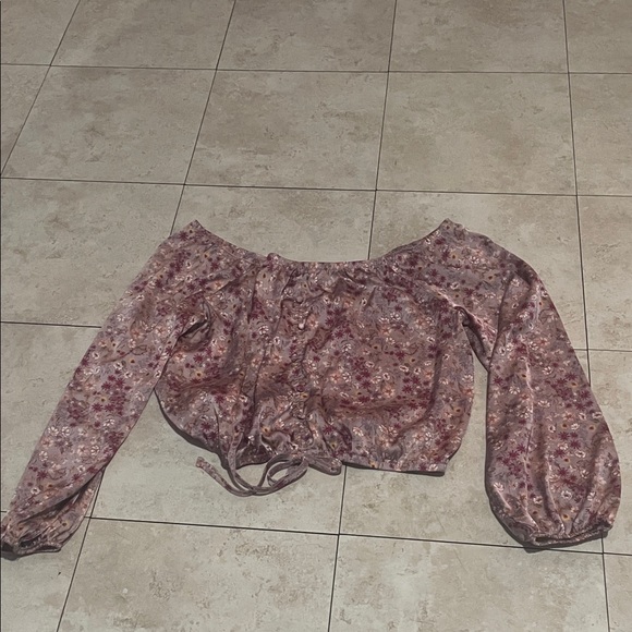 Floral Off-Shoulder Top - Picture 1 of 1